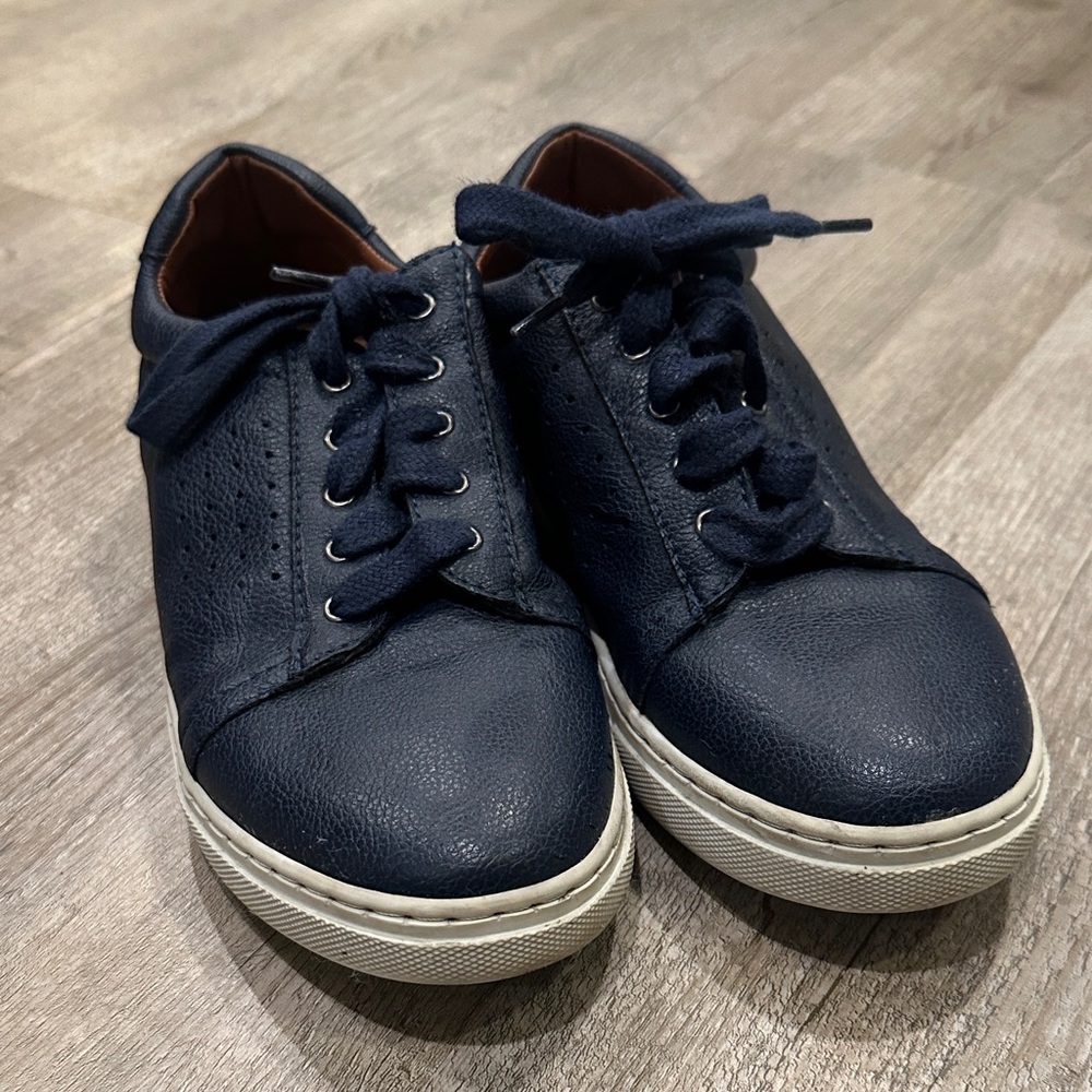 Vince Camuto Navy Kids Dress Shoes